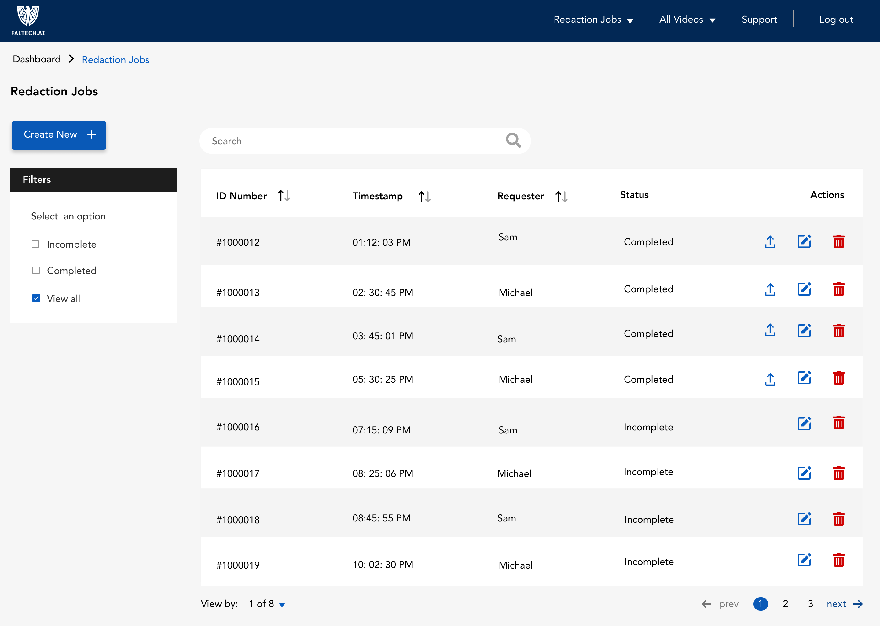 Faltech.AI — Redaction jobs