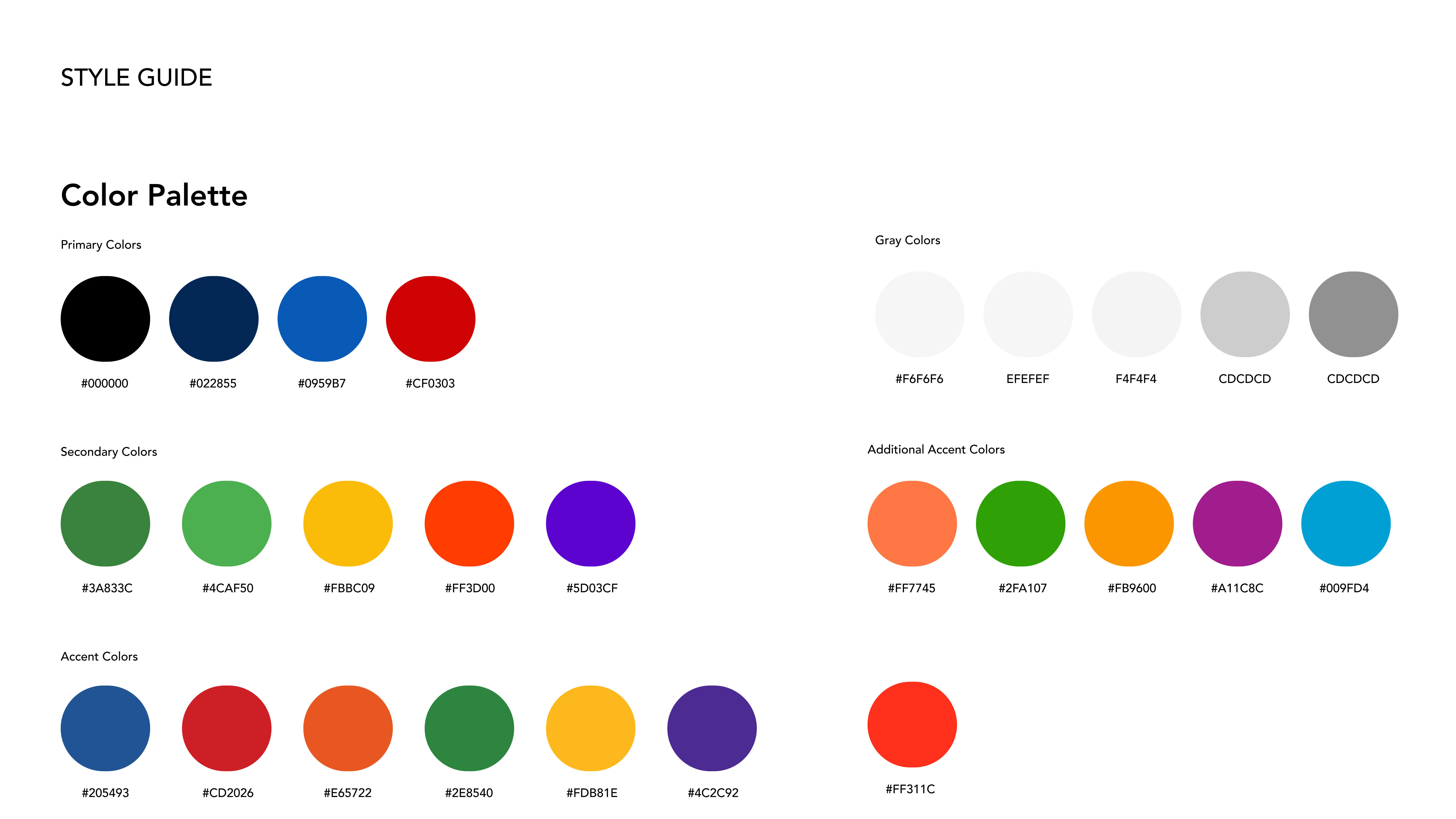 Faltech.AI — Colors