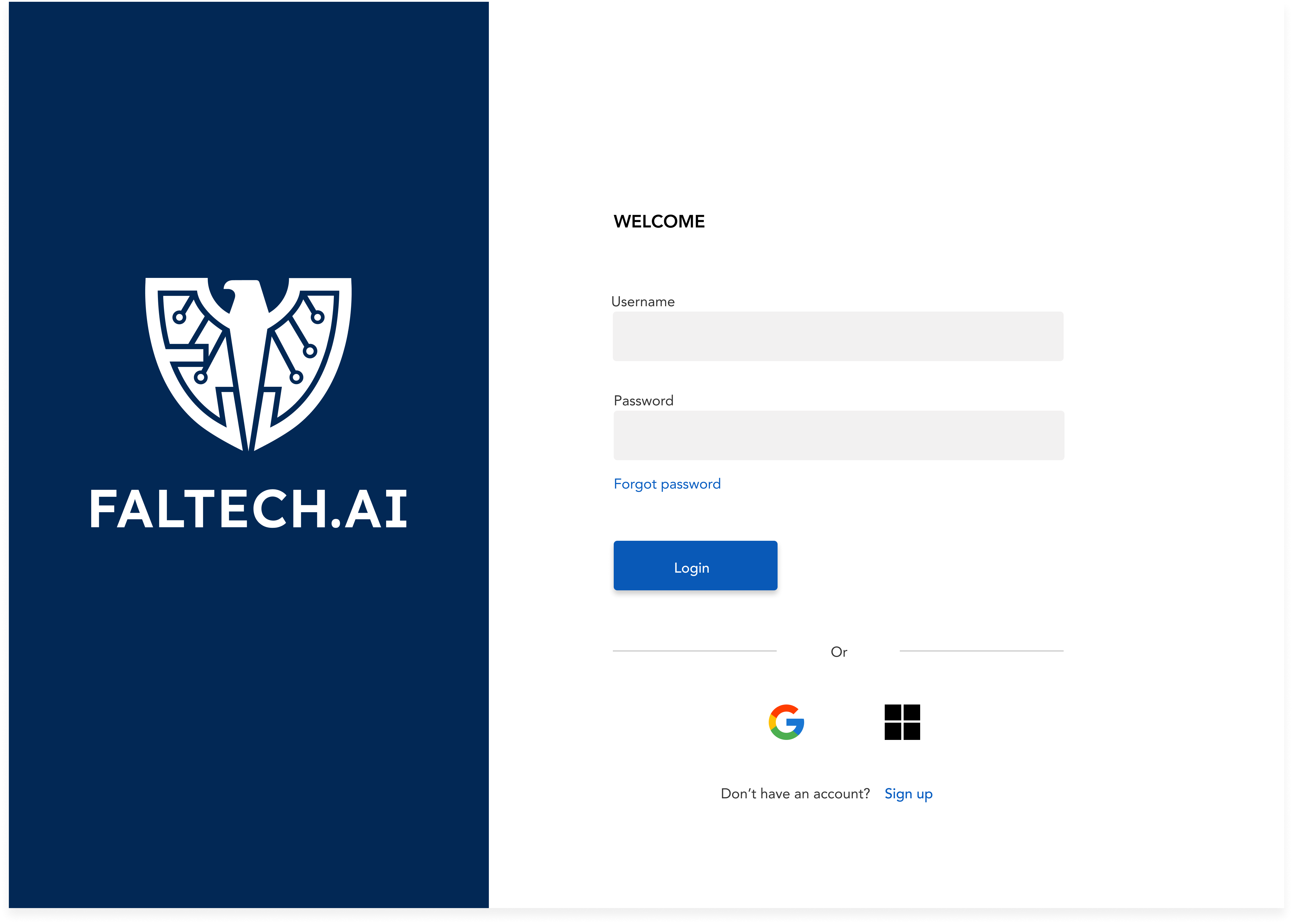Faltech.AI — Login