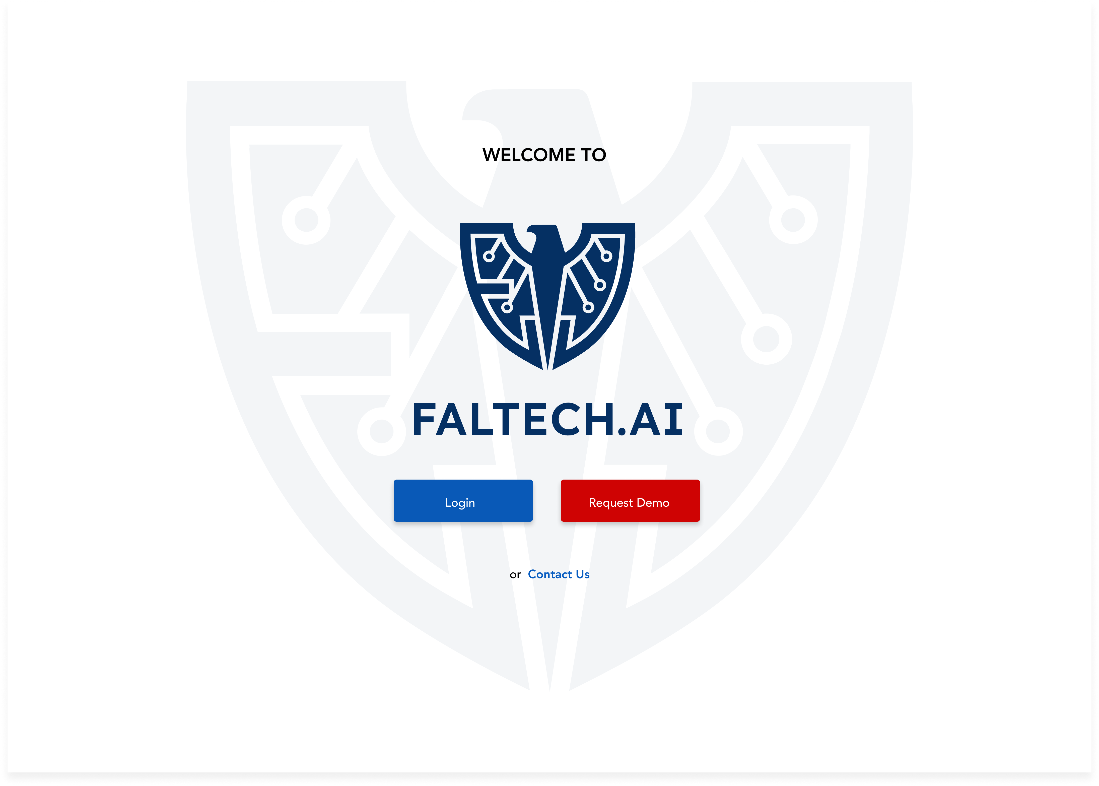 Faltech.AI — Splash screen