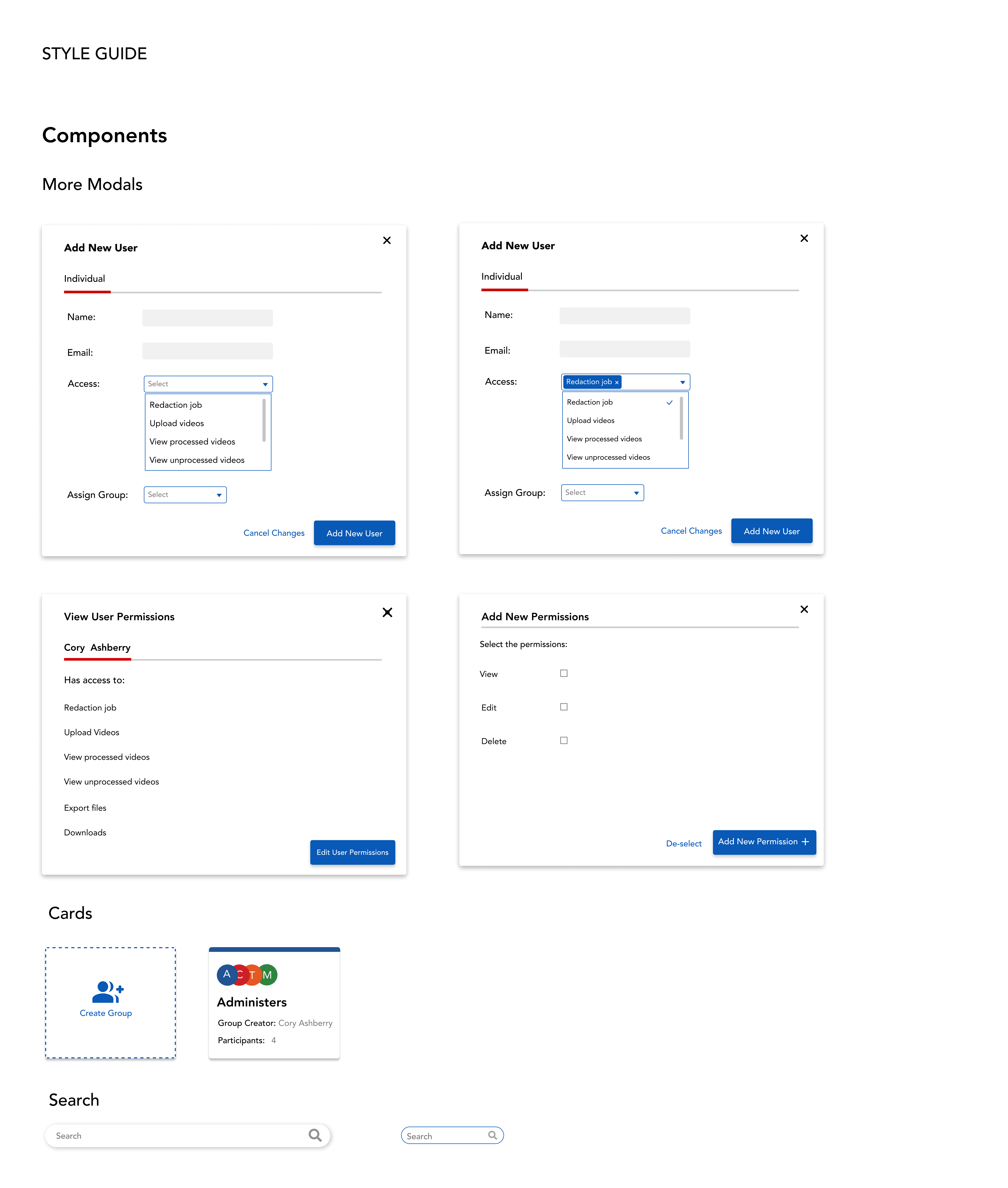 Faltech.AI — Modals